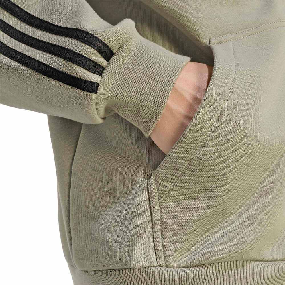 ADIDAS M ESSENTIALS 3-STRIPES FLEECE FULL-ZIP HOODIE