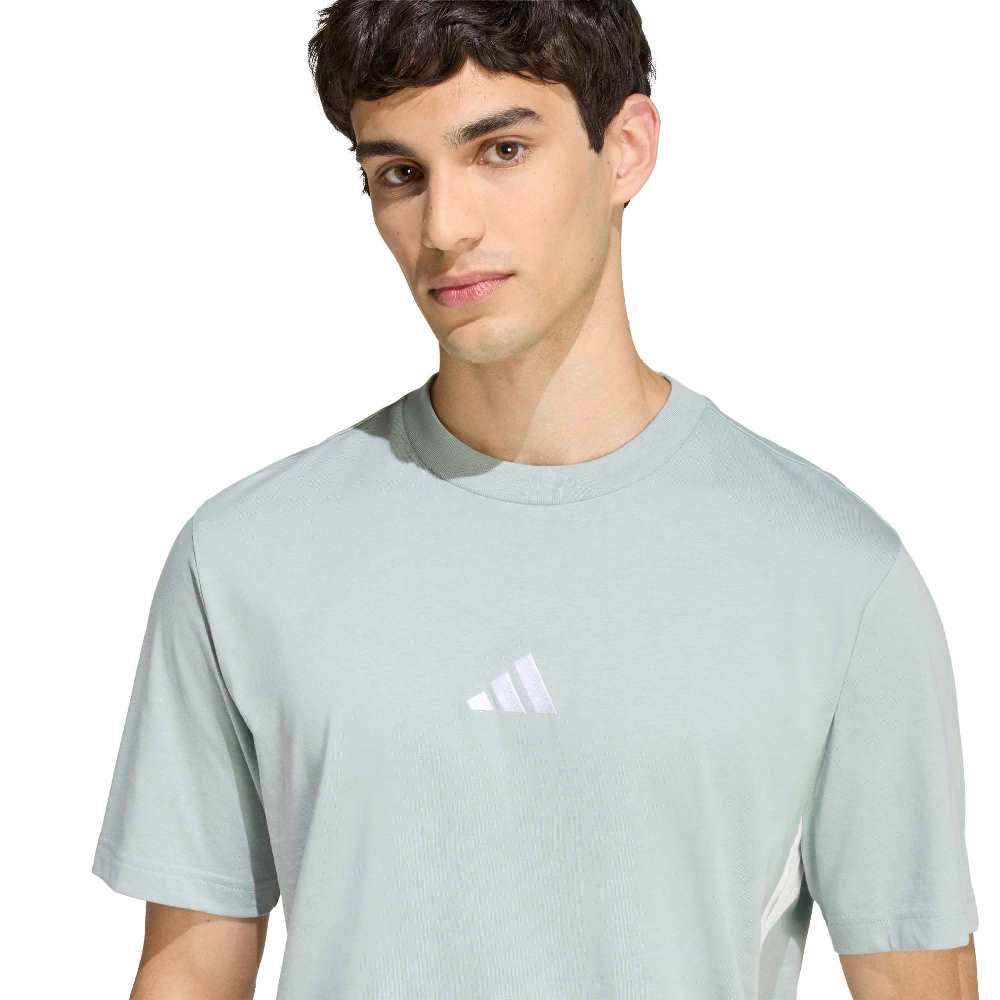 ADIDAS M ESSENTIALS THREE STRIPES SINGLE JERSEY TEE