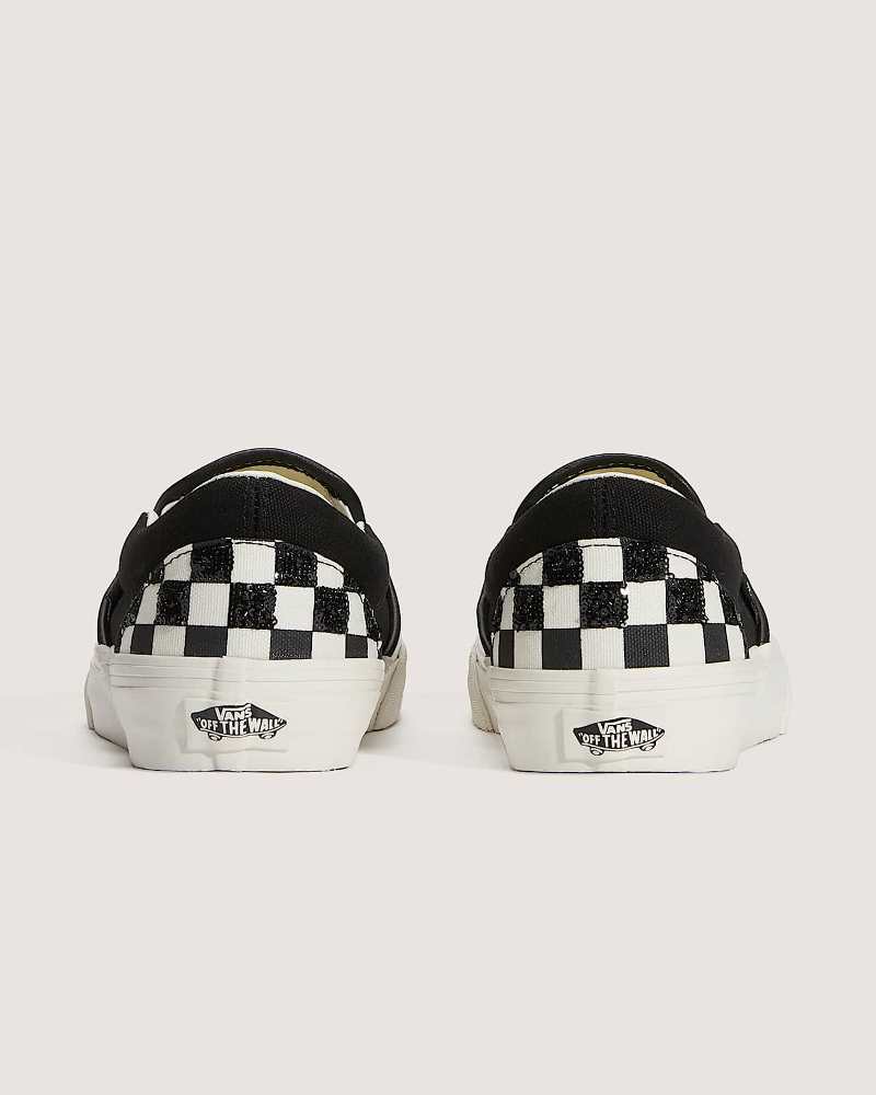 VANS CLASSIC SLIP-ON SEQUIN CHECKERBOARD