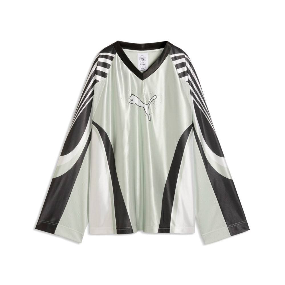 PUMA STREET GLAM OVERSIZED BEDAZZLED JERSEY