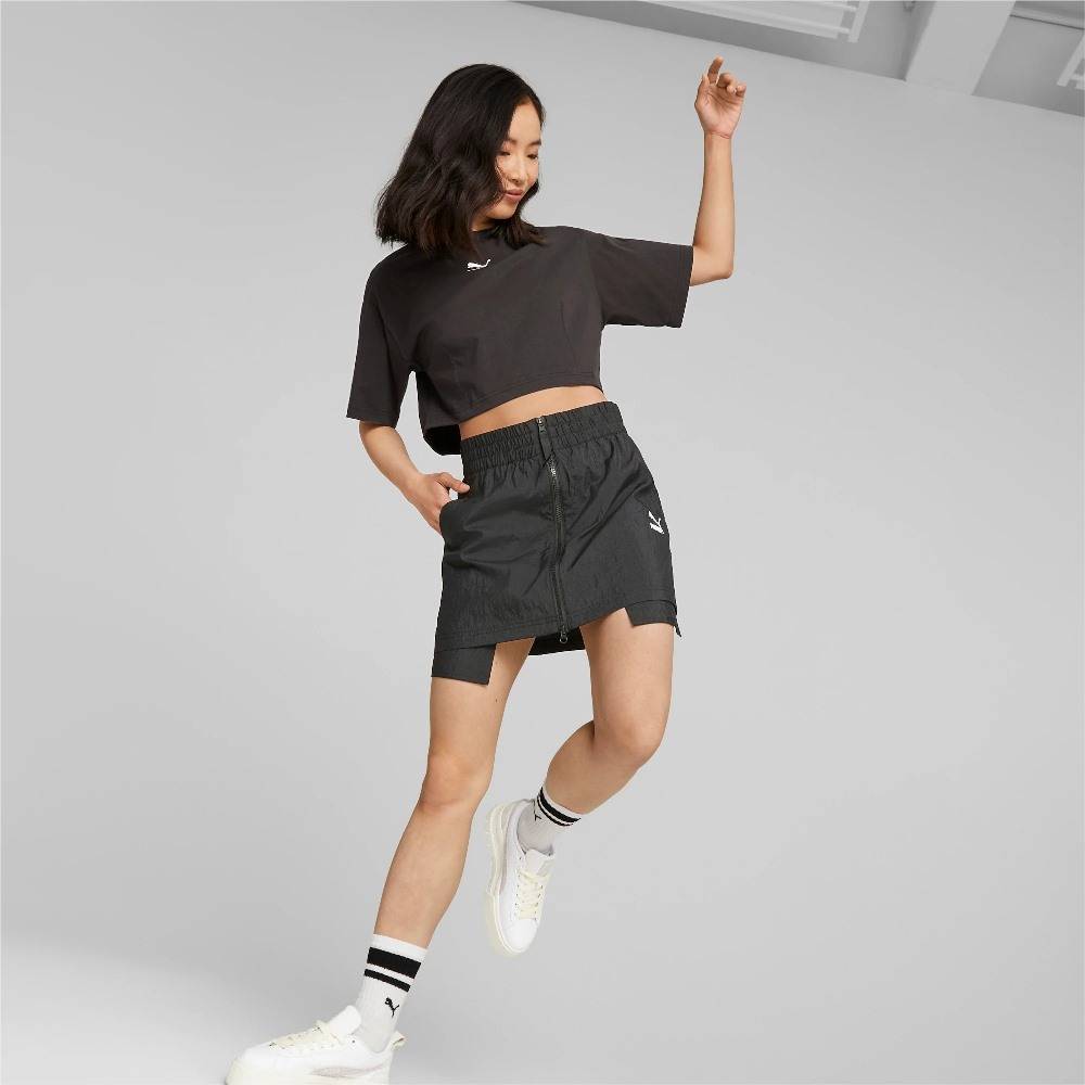 PUMA DARE TO CROPPED RELAXED TEE WOMEN