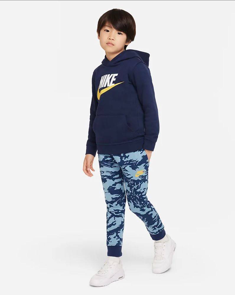 NIKE LITTLE KIDS CLUB CAMO ALL OVER PRINT PANT