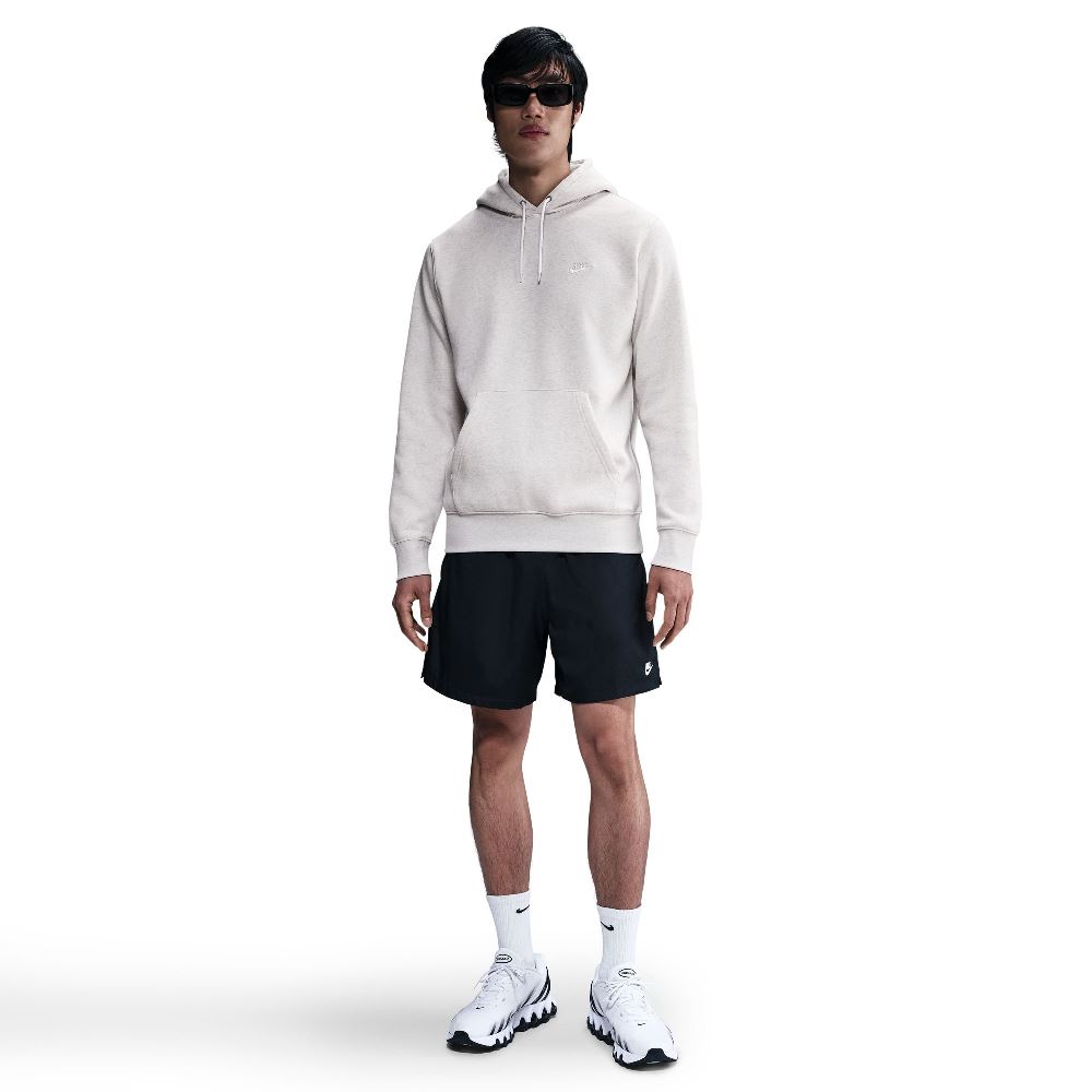 NIKE CLUB BRUSHED FLEECE PULLOVER HOODIE