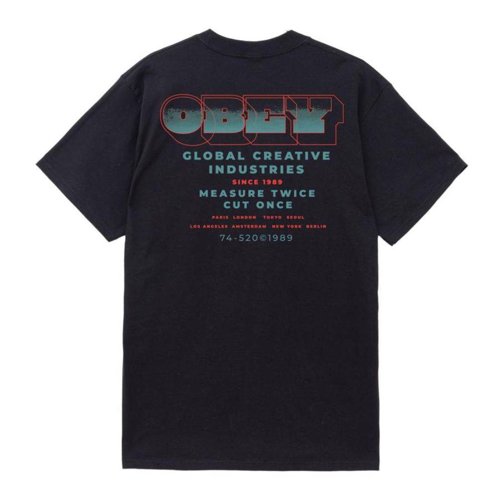 OBEY MEASURE TWICE TEE