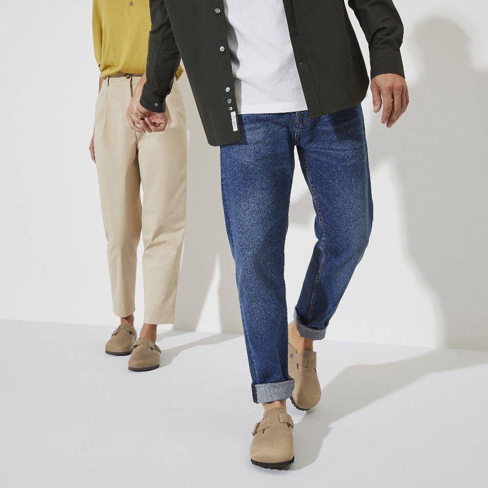 BIRKENSTOCK CLASSIC BOSTON OILED LEATHER NARROW