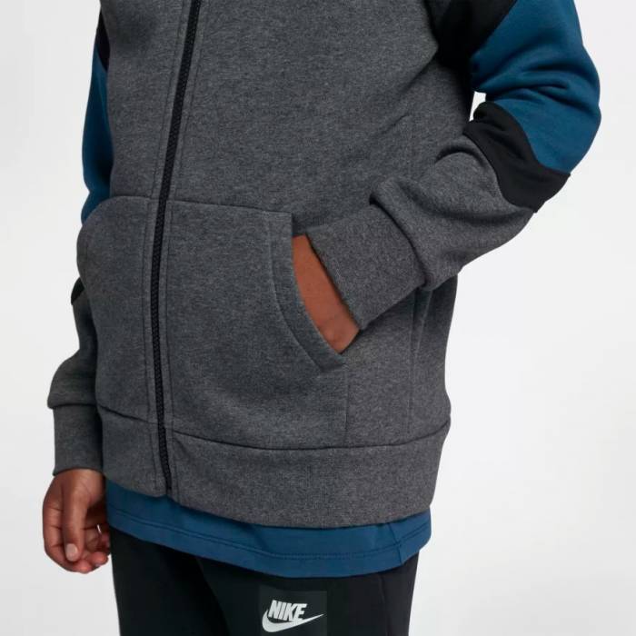 NIKE BOYS AIR FULL ZIP HOODIE