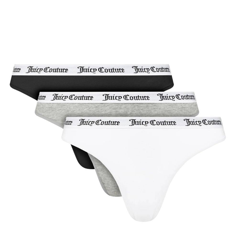 JUICY COUTURE DIDDY COTTON BRIEF MULTIPACKS X3