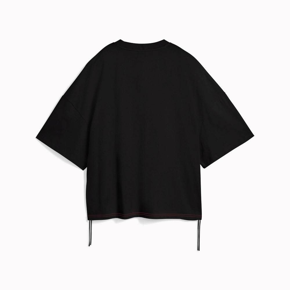 PUMA DARE TO OVERSIZED RUCHED TEE