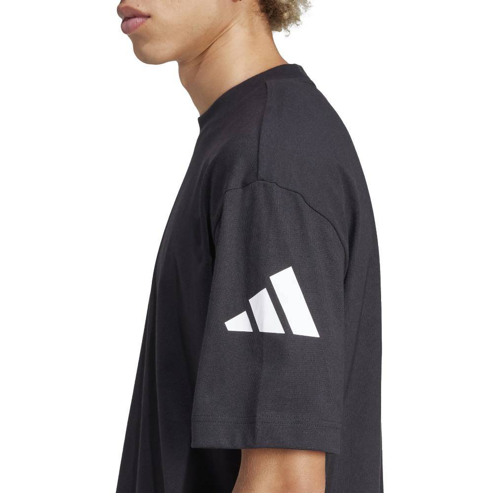 ADIDAS M ESSENTIALS LOSE FIT THREE BAR TEE