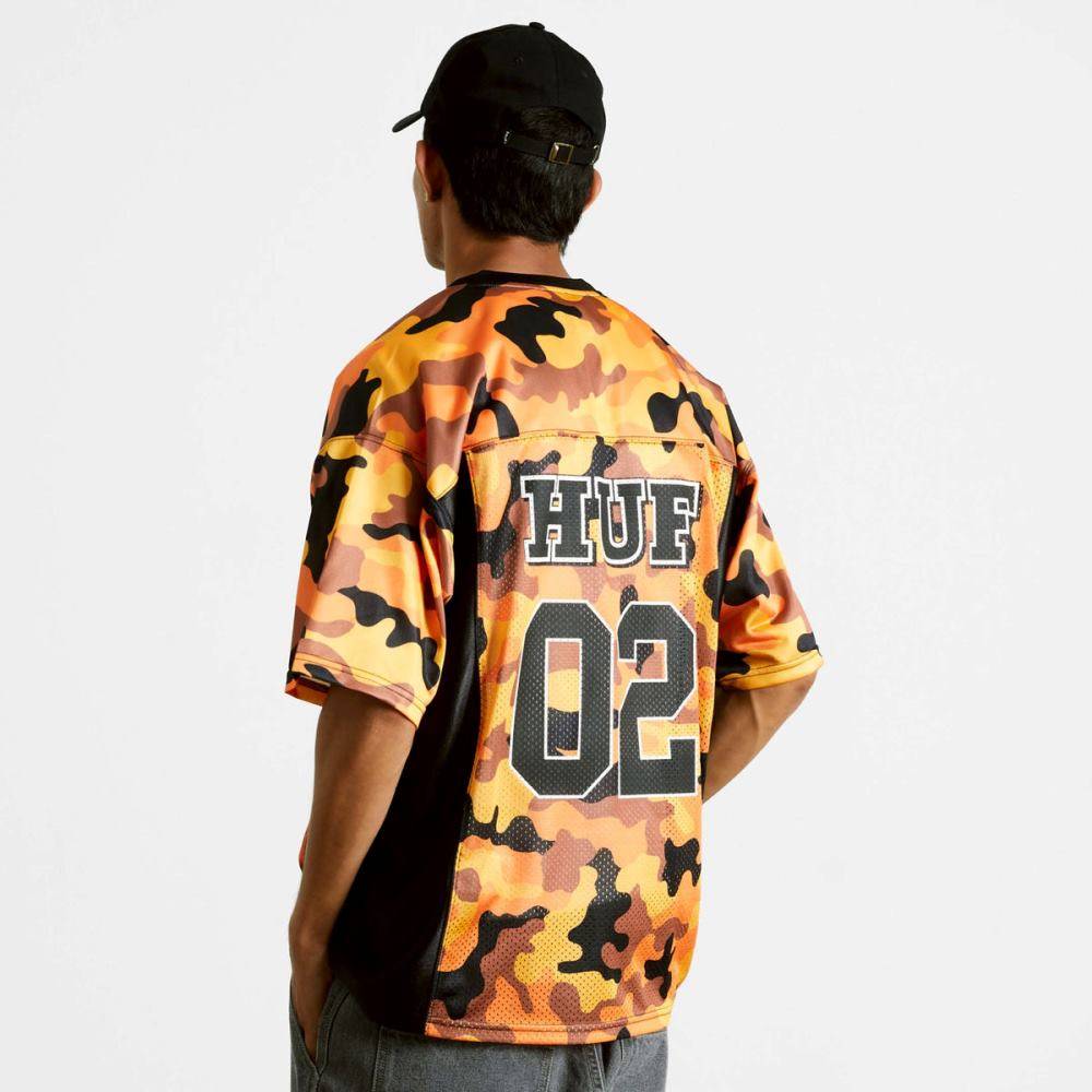 HUF CAMO FOOTBALL JERSEY