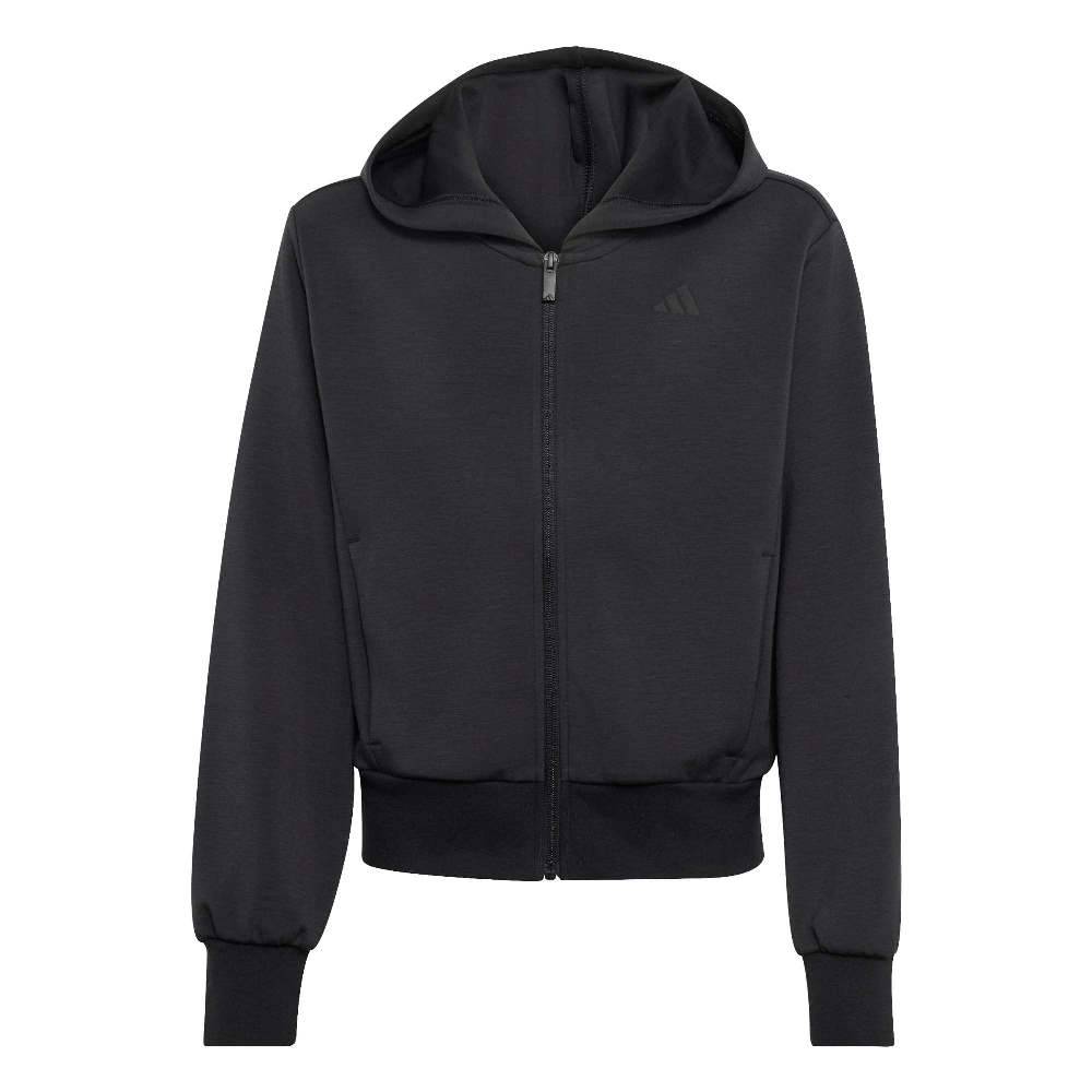 ADIDAS GIRLS FULL ZIP HOODIE