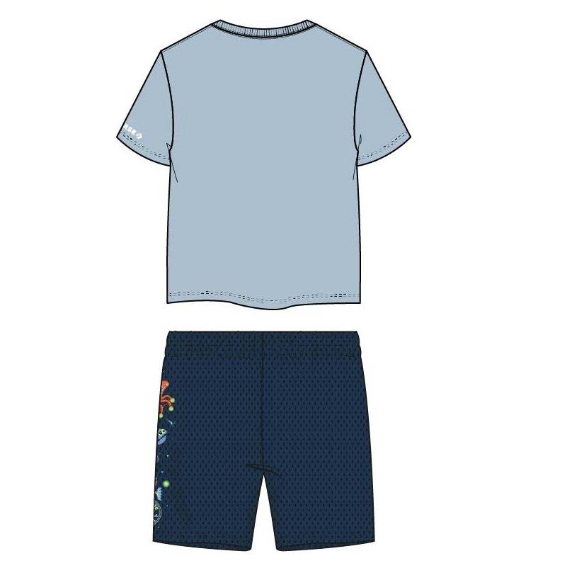 CONVERSE LITTLE KIDS DEEP SEA CRUISERS SHORT SET