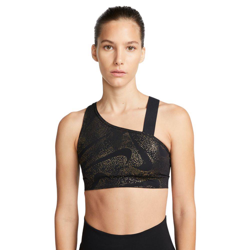 NIKE DRI-FIT WOMENS SWOOSH ASSYMETRICAL SPORT BRA