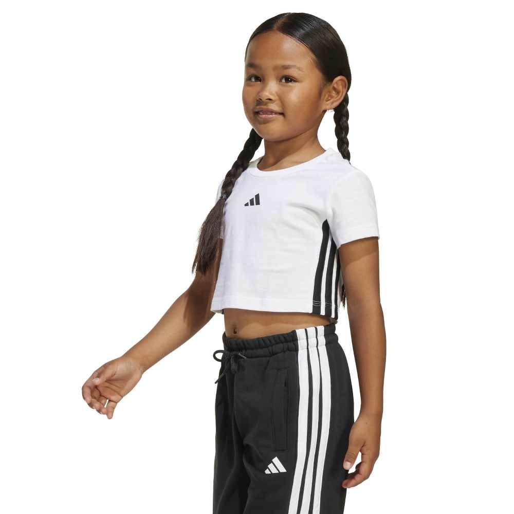 ADIDAS LITTLE GIRLS ESSENTIALS T-SHIRT SET