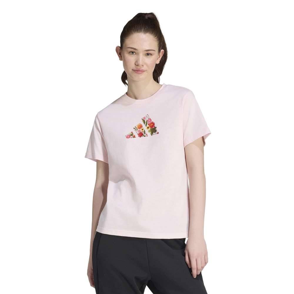 ADIDAS FLORAL REGULAR GRAPHIC T-SHIRT