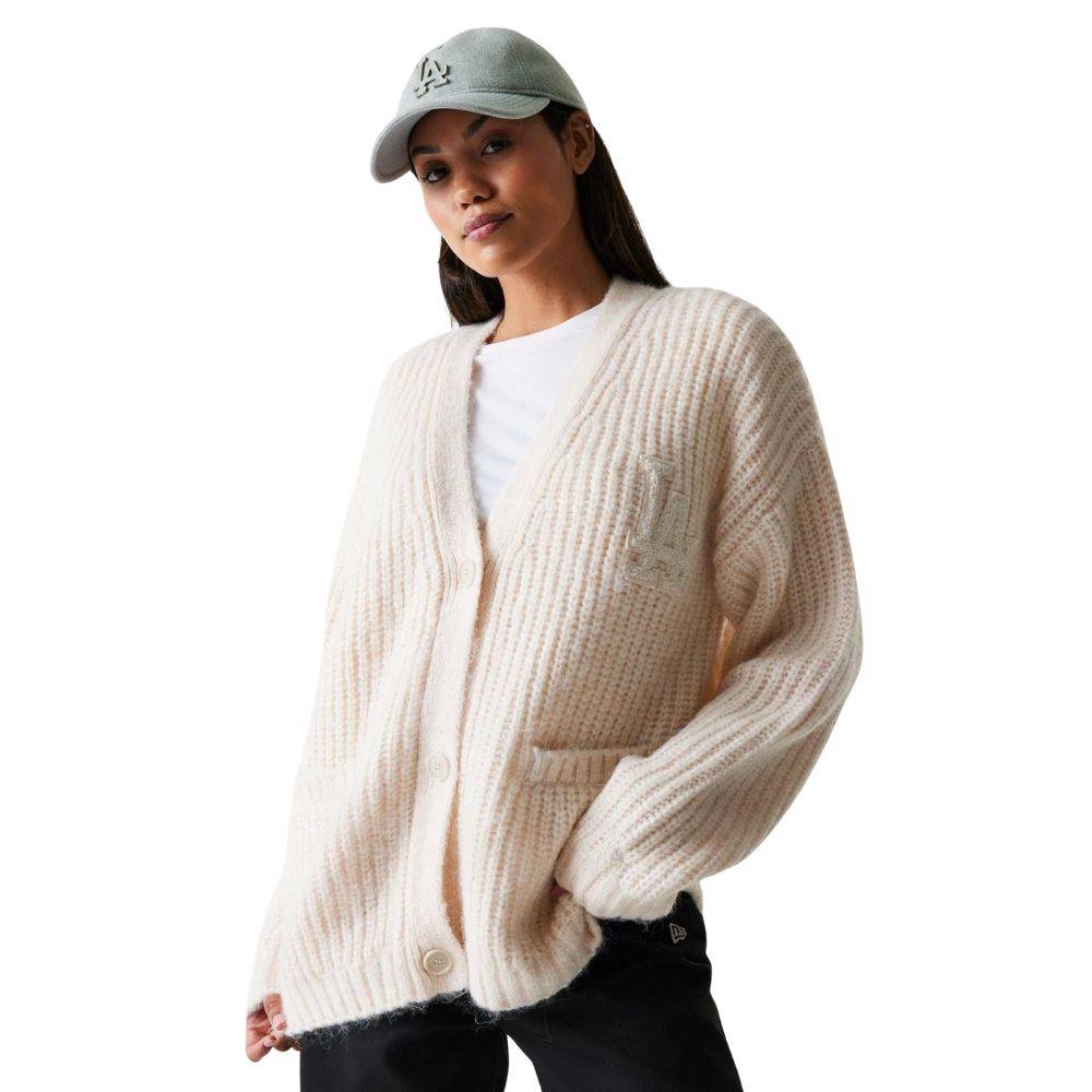NEW ERA WMNS MLB KNIT CARDIGAN LOS ANGELES DODGERS