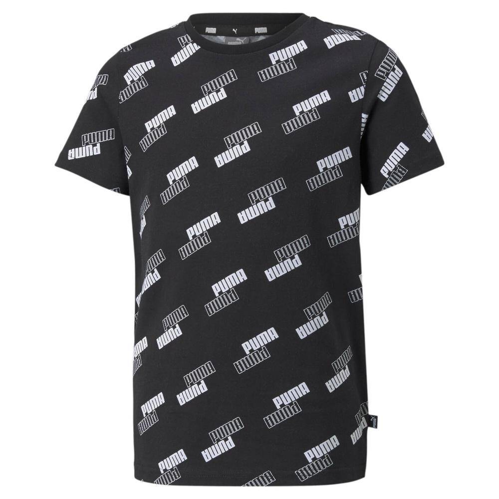 PUMA POWER BOYS ALL OVER PRINT TEE