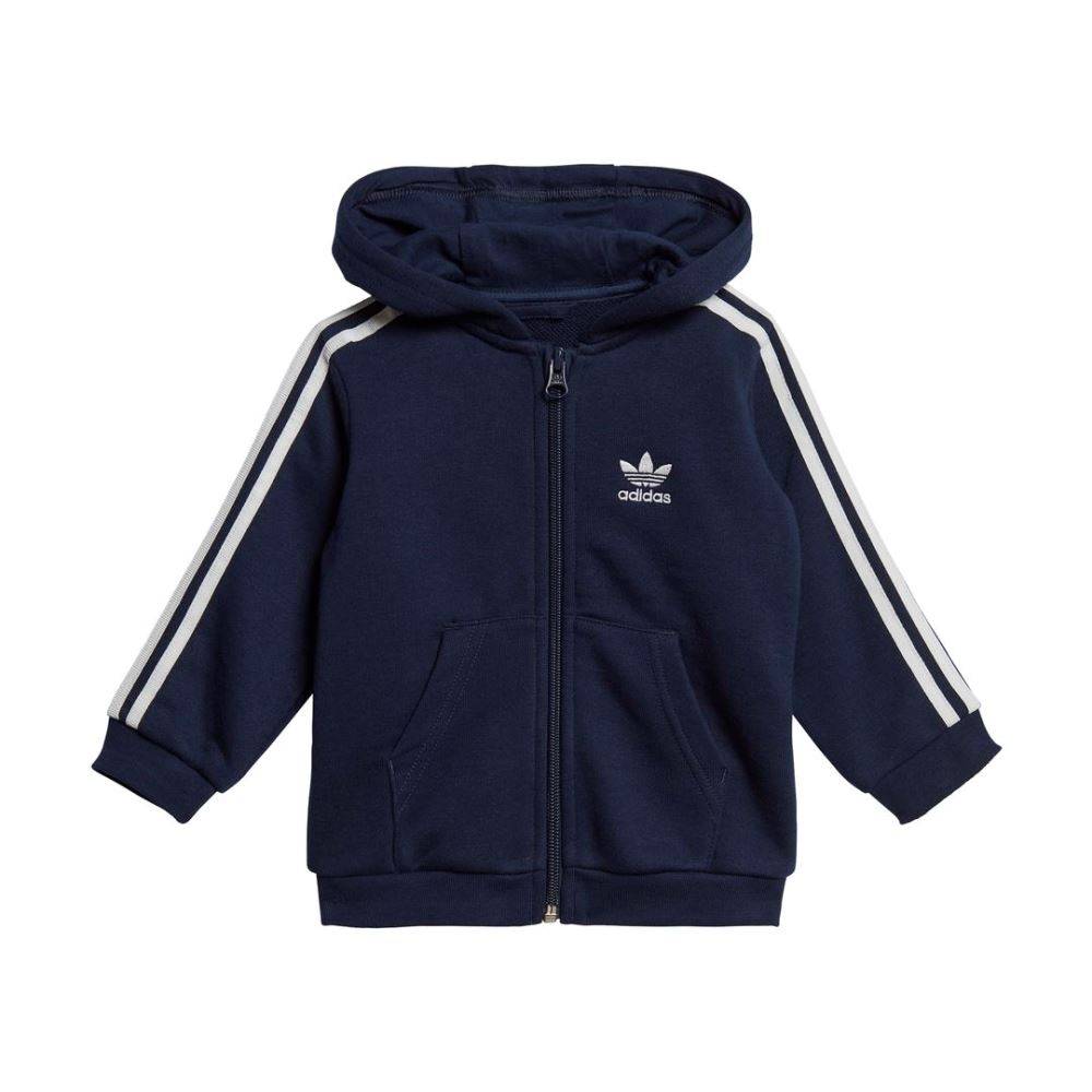 ADIDAS INFANT FULL-ZIP HOODIE SET