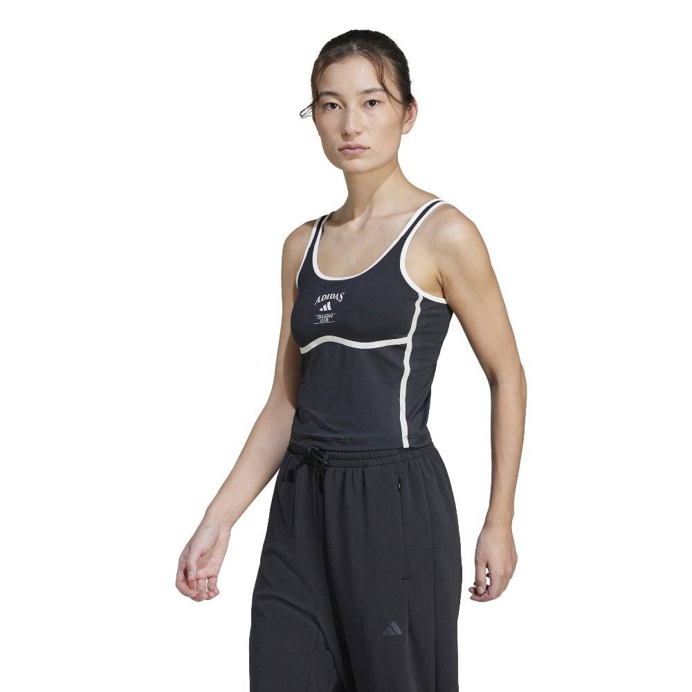 ADIDAS HERITAGE TANK TOP WITH INTEGRATED LOW SUPPORT BRA