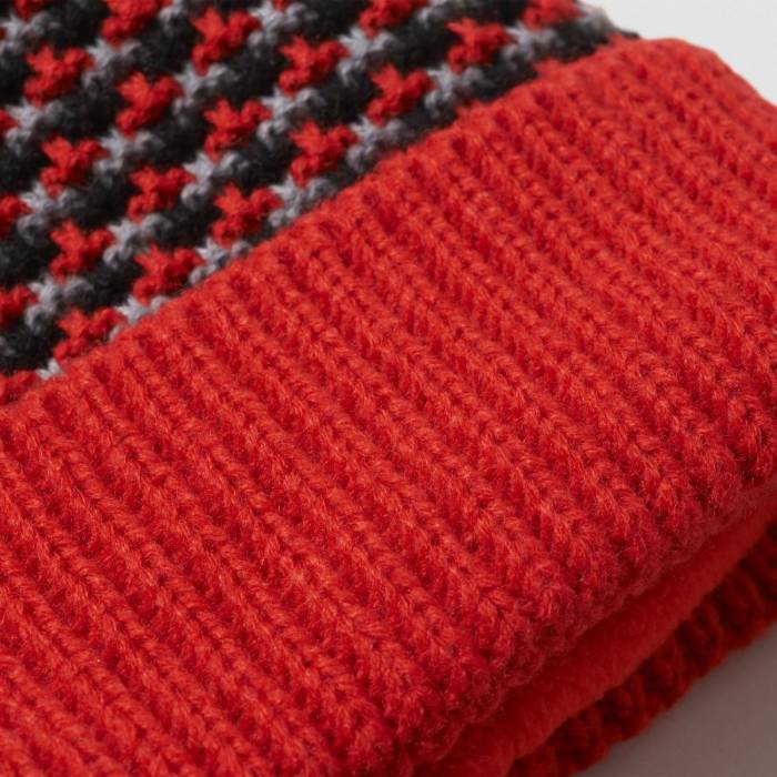 ADIDAS CLIMAHEAT STRIPED KNIT BEANIE