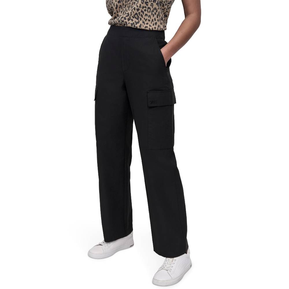 DKNY HIGH-RISE STRAIGHT-LEG CARGO PANT
