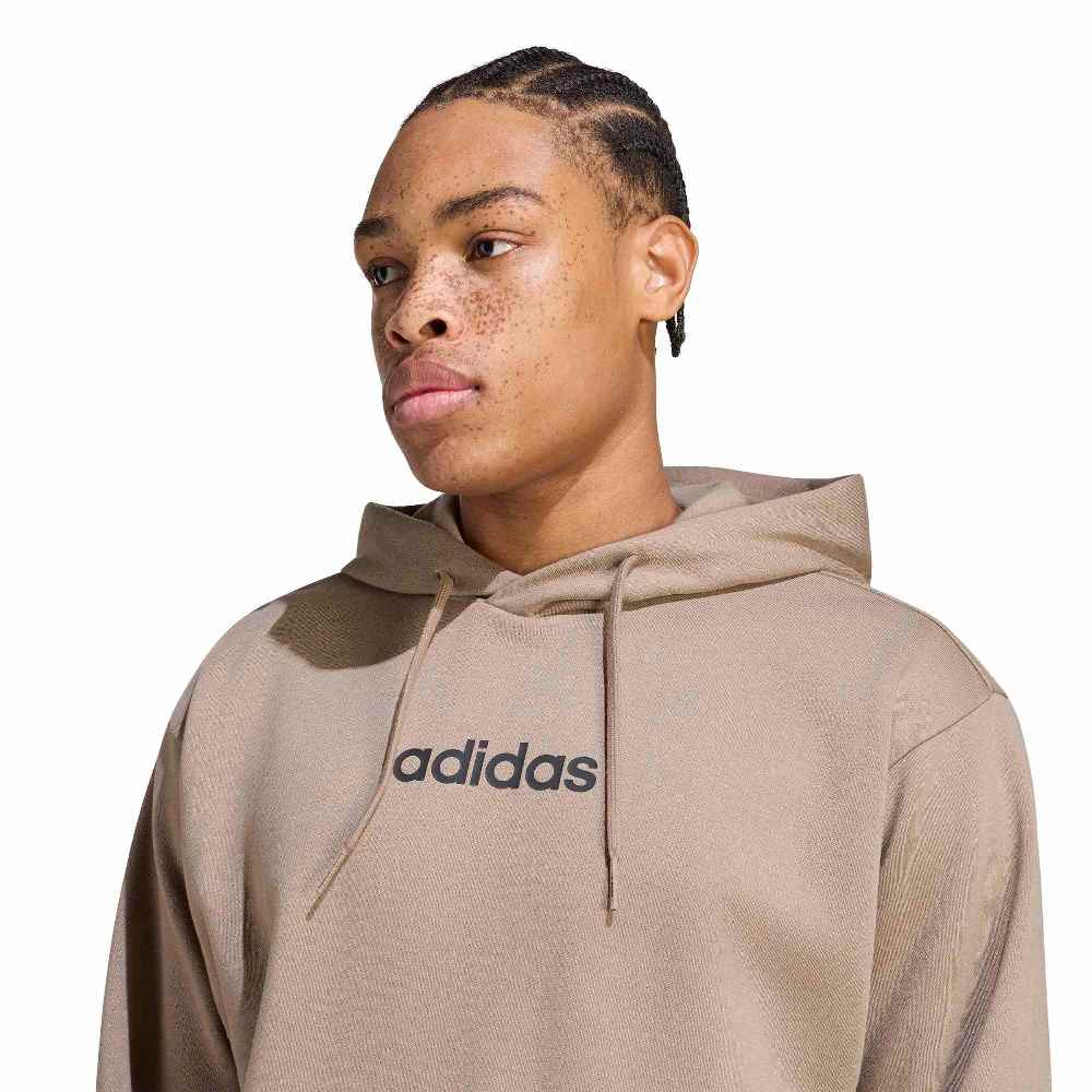 ADIDAS M ESSENTIALS LINEAR FLEECE HOODIE