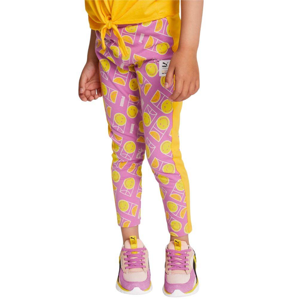 PUMA X SMILEYWORLD T7 PRINTED LEGGING