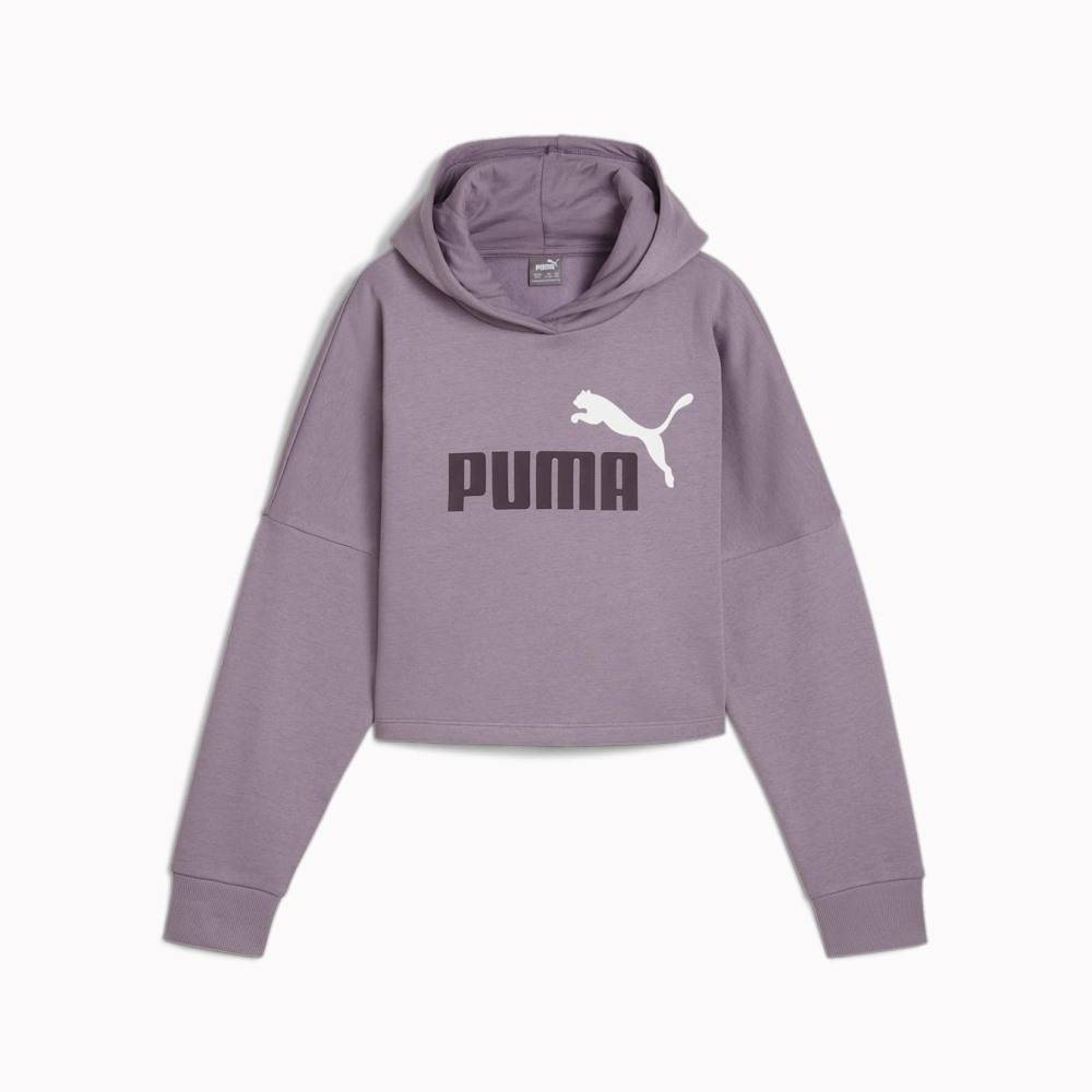 PUMA ESS LOGO CROPPED HOODIE G