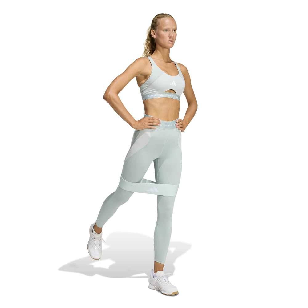 ADIDAS TECHFIT WORKOUT COLOR BLOCK 7/8 LEGGINGS