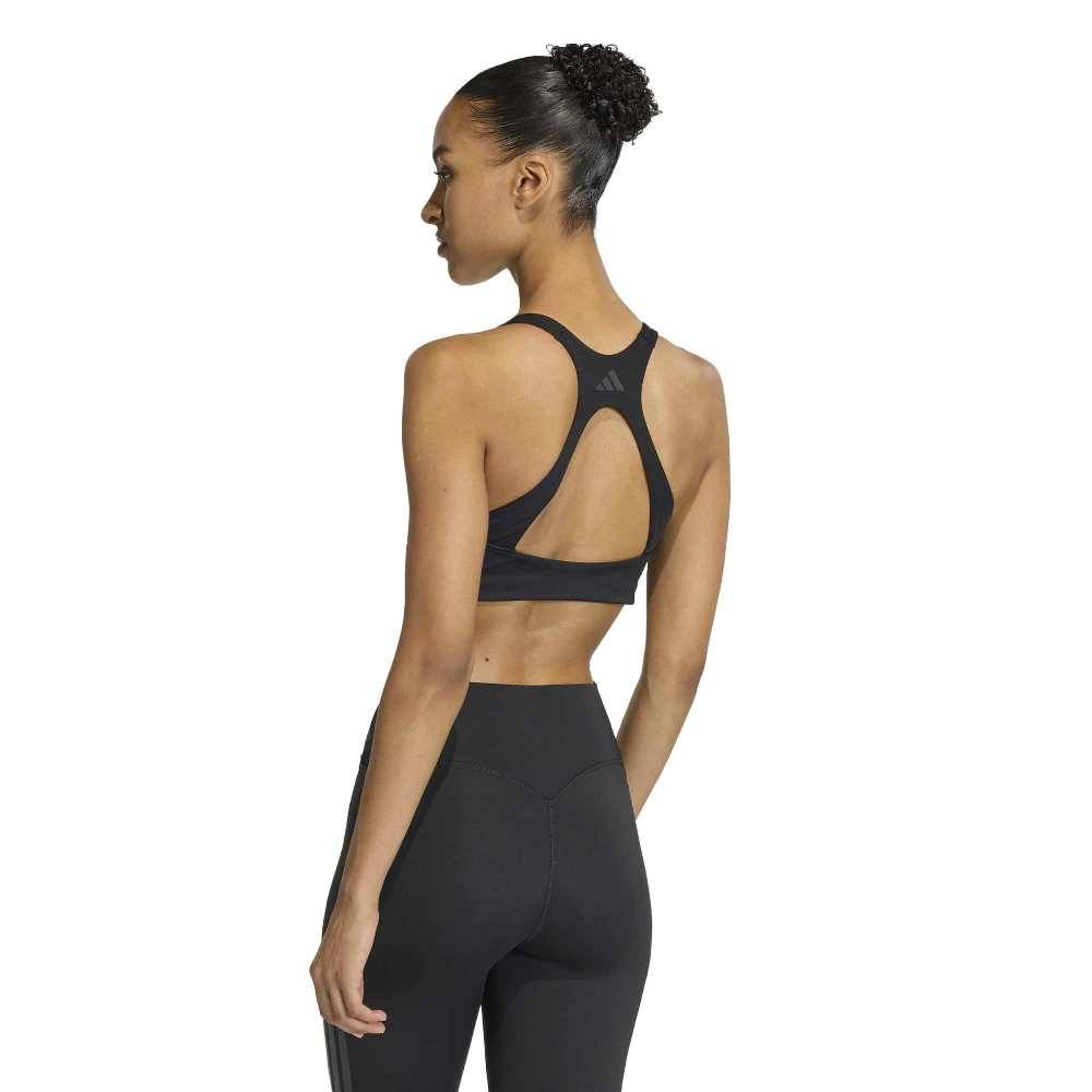 ADIDAS OPTIME WORKOUT 3-STRIPES MEDIUM SUPPORT BRA