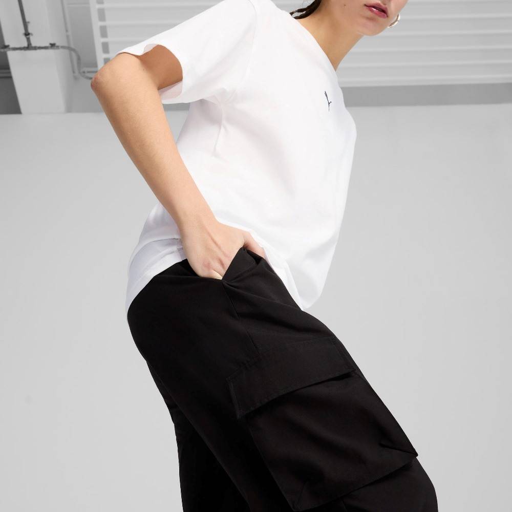 PUMA ESS SMALL NO. 1 LOGO WOVEN CARGO PANTS OP