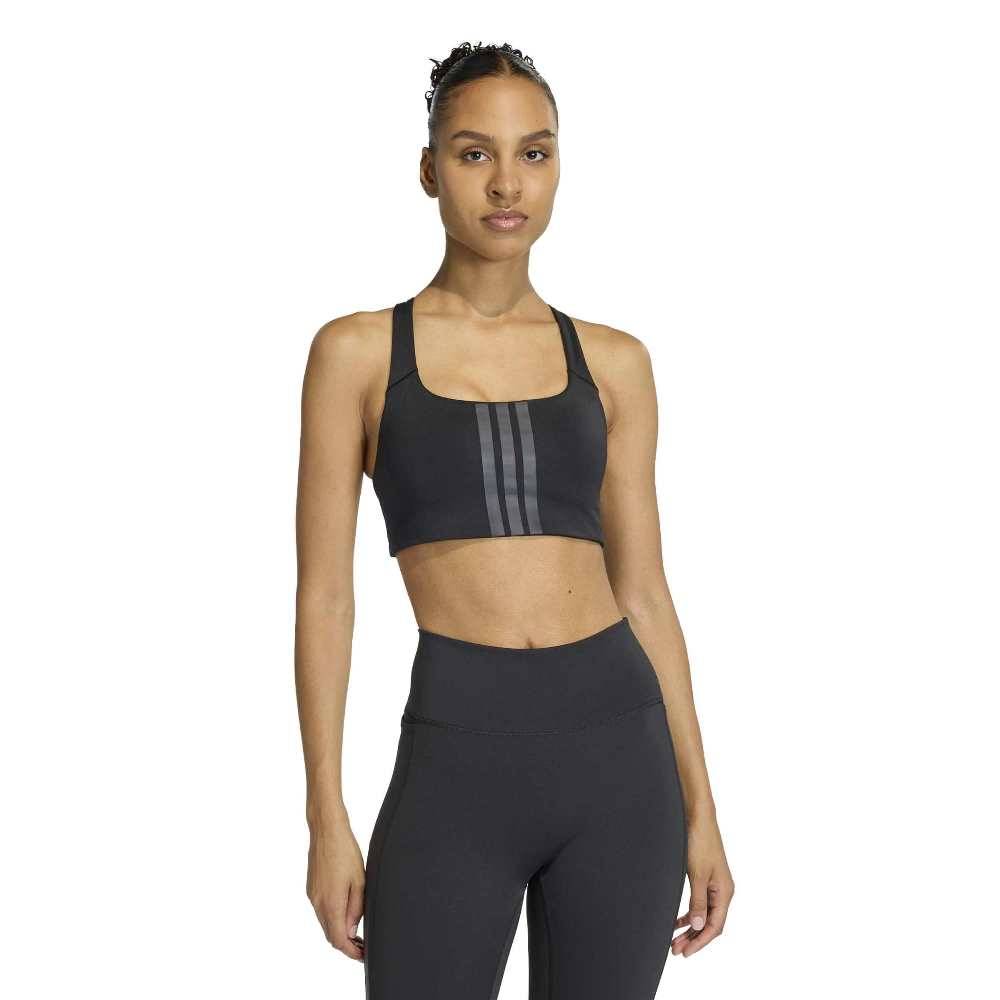 ADIDAS OPTIME WORKOUT 3-STRIPES MEDIUM SUPPORT BRA