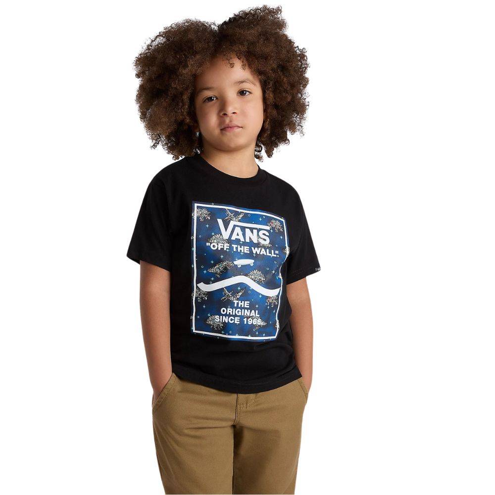 VANS LITTLE BOYS PRINT BOX 2.0 SS T-SHIRT