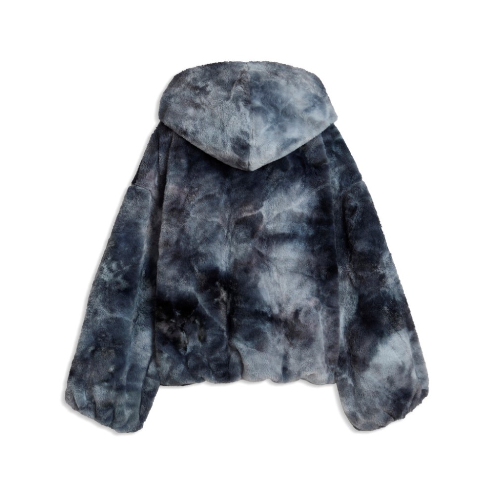 PUMA STREET GLAM HIGHLOFT FLEECE JACKET W