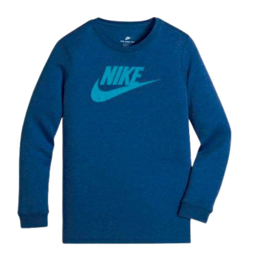 NIKE BOYS FUTURE OVERDYE LONG SLEEVE TEE
