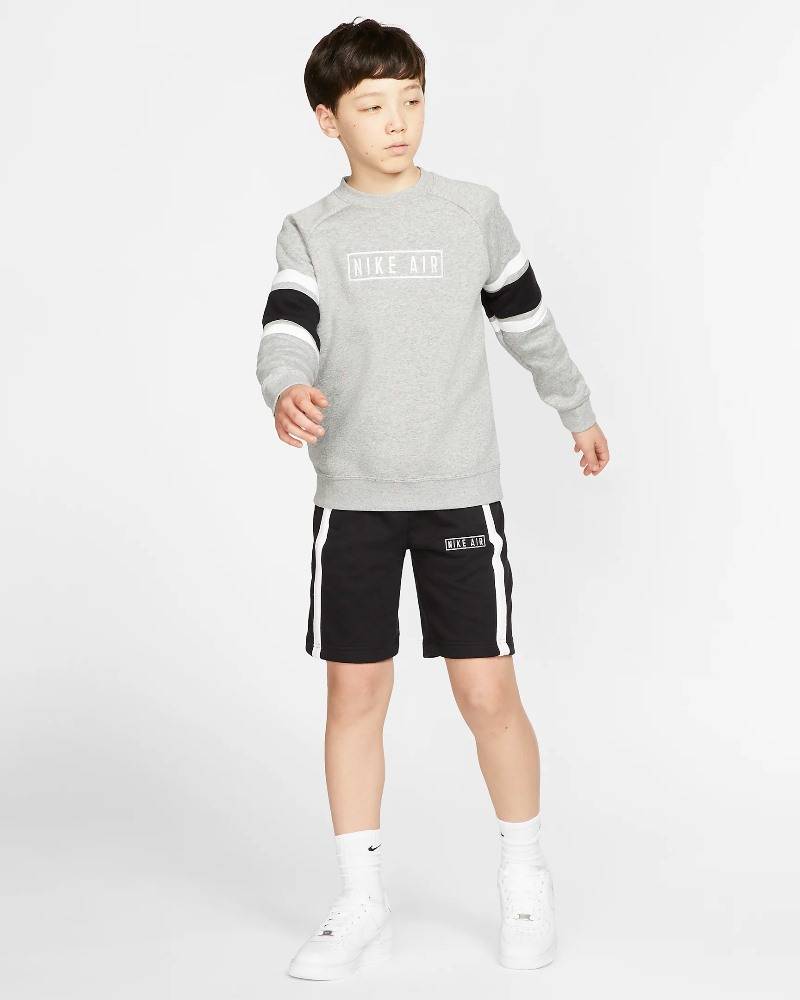 NIKE BOYS AIR LONG SLEEVE CREW SWEATSHIRT