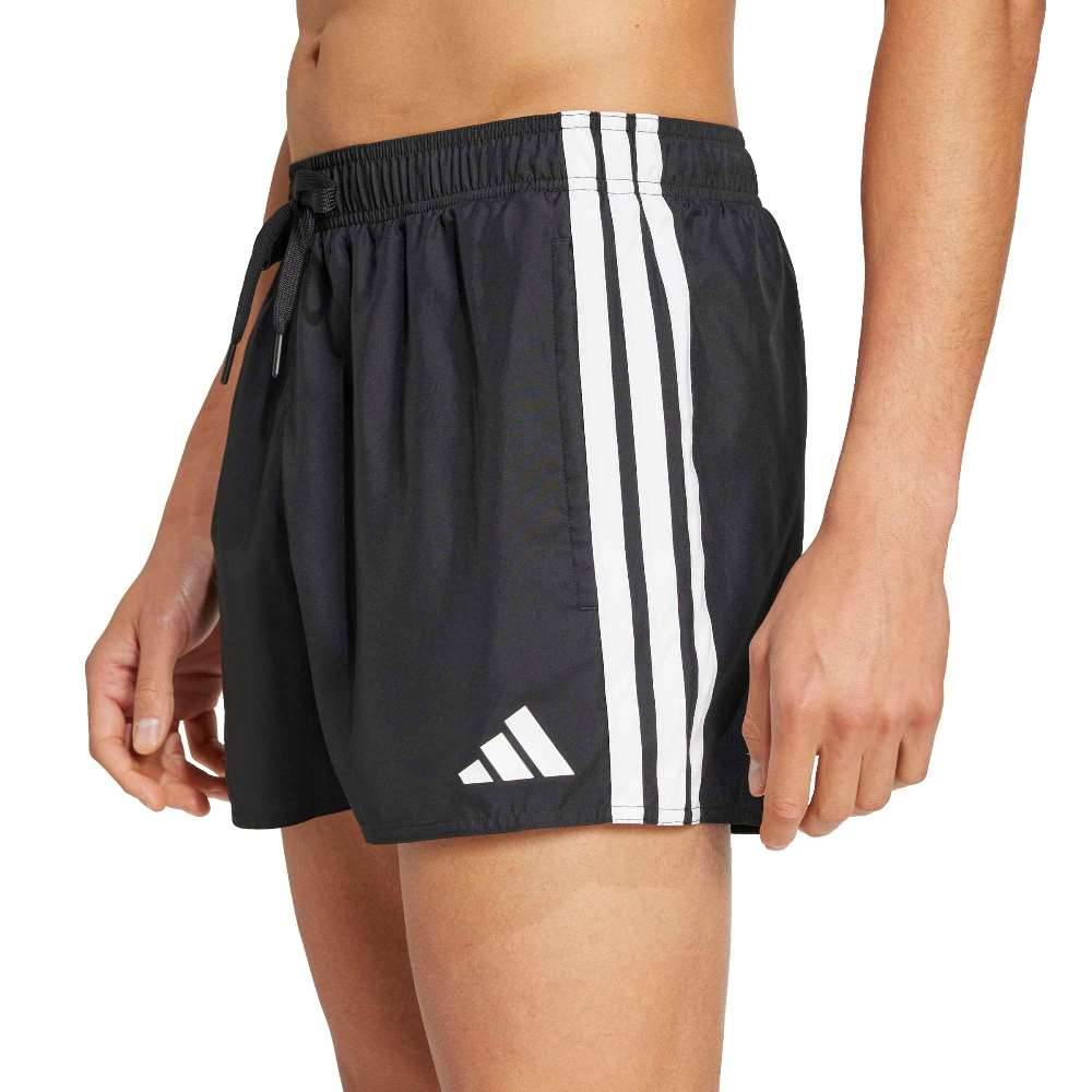 ADIDAS M 3 STRIPES SWIM SHORTS 3 INCH