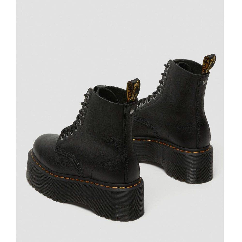 DR. MARTENS MAX LEATHER PLATFORM