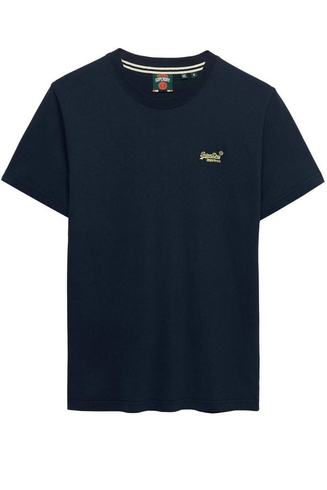 SUPERDRY ORGANIC COTTON ESSENTIAL LOGO EMBROIDERED TEE