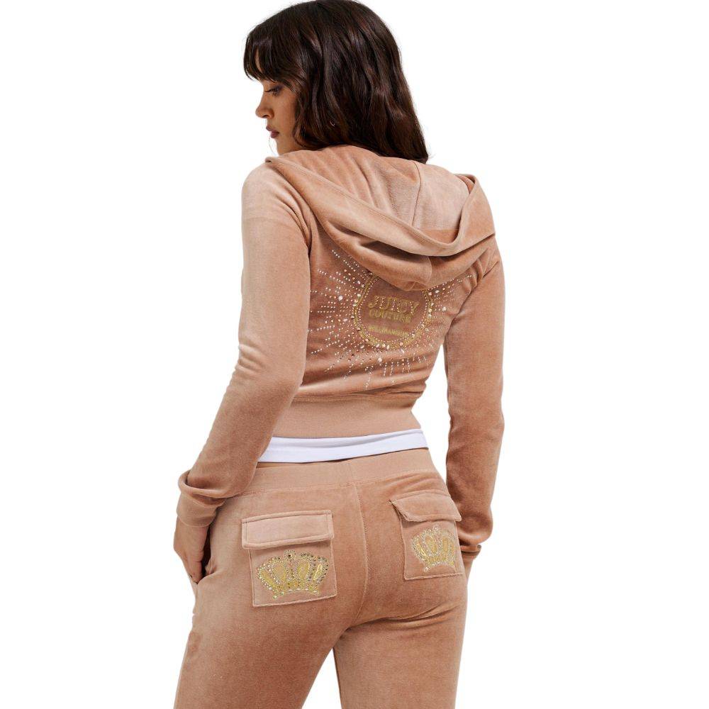 JUICY COUTURE HERITAGE CROWN ROBYN HOODIE
