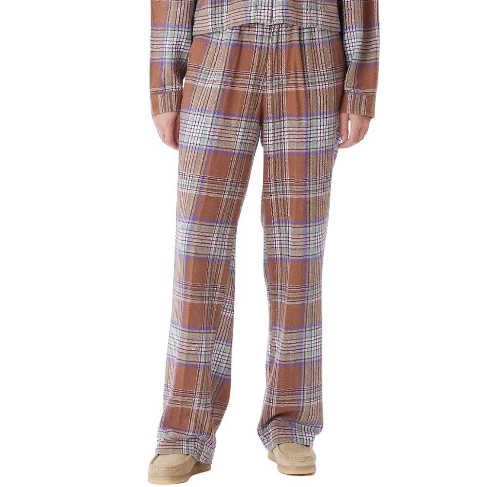 OBEY MAX PLAID PANT