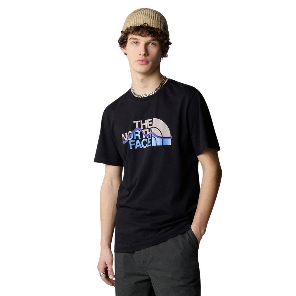THE NORTH FACE MENS S/S MOUNTAIN LINE TEE