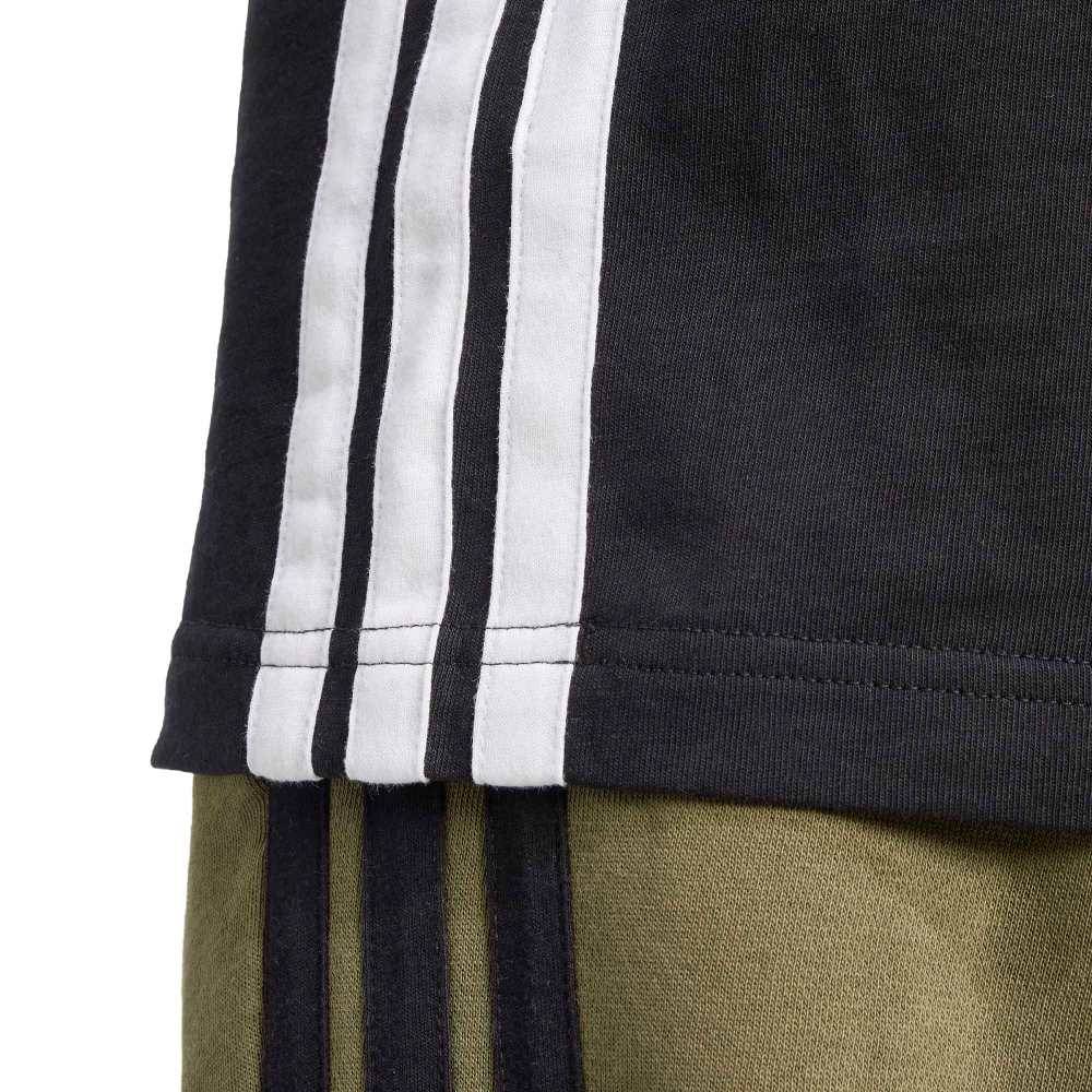 ADIDAS M ESSENTIALS THREE STRIPES SINGLE JERSEY TEE