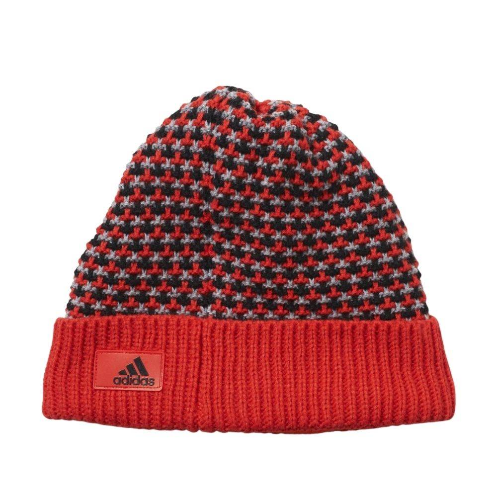ADIDAS CLIMAHEAT STRIPED KNIT BEANIE