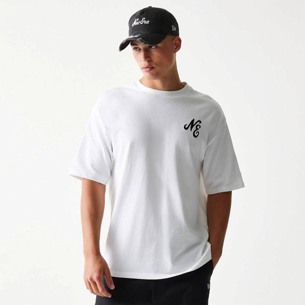 NEW ERA FLORAL GRAPHIC OVERSIZED TEE
