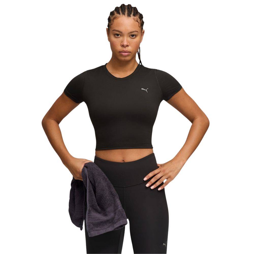 PUMA W CLOUDSPUN SS TWIST TEE