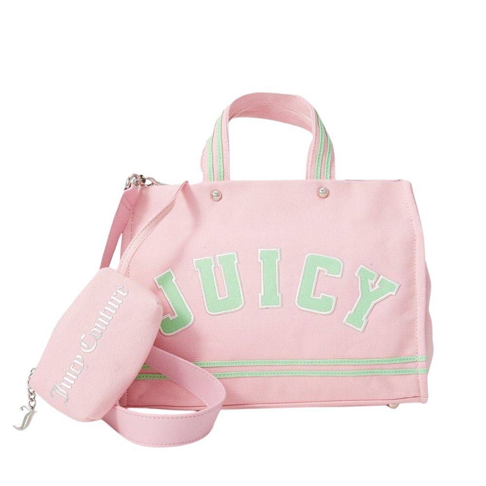JUICY COUTURE IRIS PATCH CANVAS LARGE SHOPPING