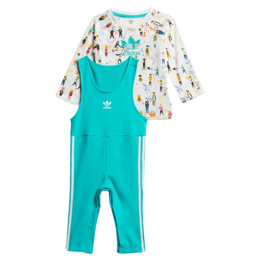 ADIDAS ORIGINALS INFANT JUMPSUIT SET
