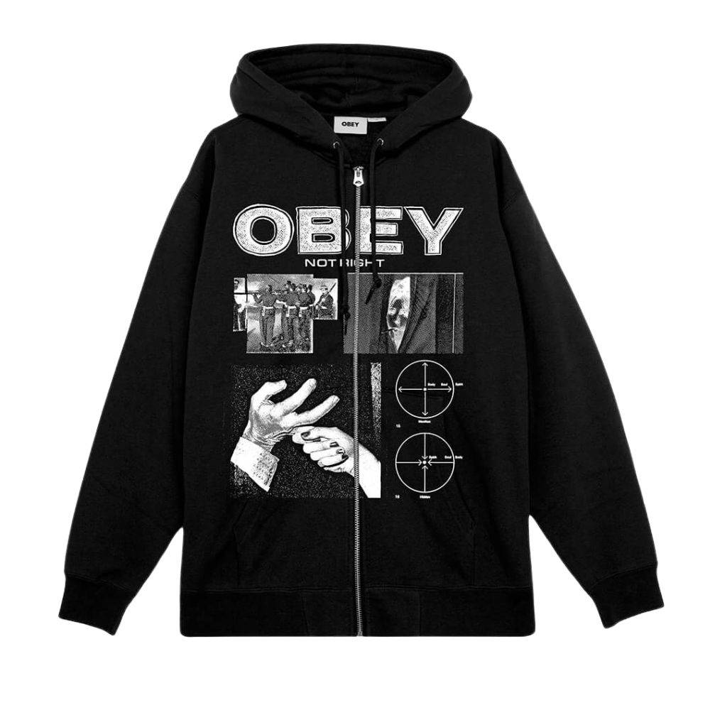 OBEY NOT RIGHT FLEECE
