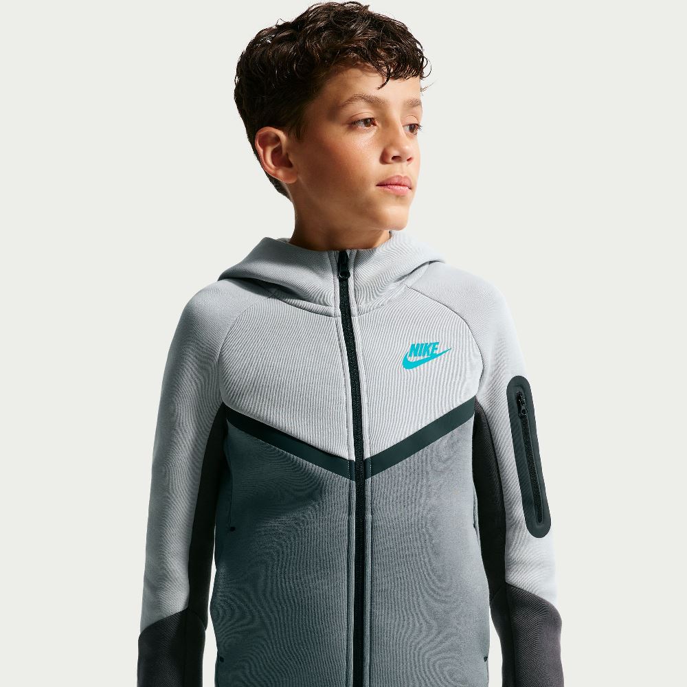 NIKE SPORTSWEAR KIDS TECH FLEECE FULL-ZIP